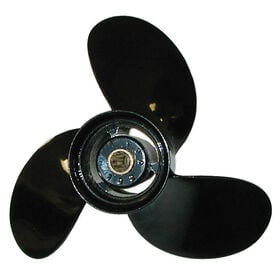 Michigan Wheel 3-Blade Prop, Pressed Rubber Hub / Aluminum, 10 dia x 7, RH