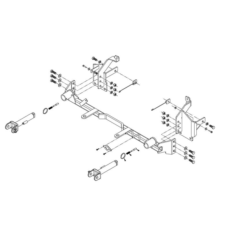 Roadmaster 524474-5 Direct-Connect Baseplate Kit, 2023-2025 Ford Escape Hybrid ST image number 4