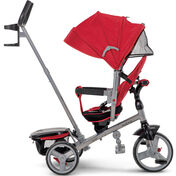 Huffy Malmo Luxe 4-in-1 Canopy Tricycle with Push Handle