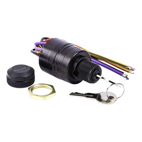 Sierra 4-Position Ignition Switch, Part #MP39710-1