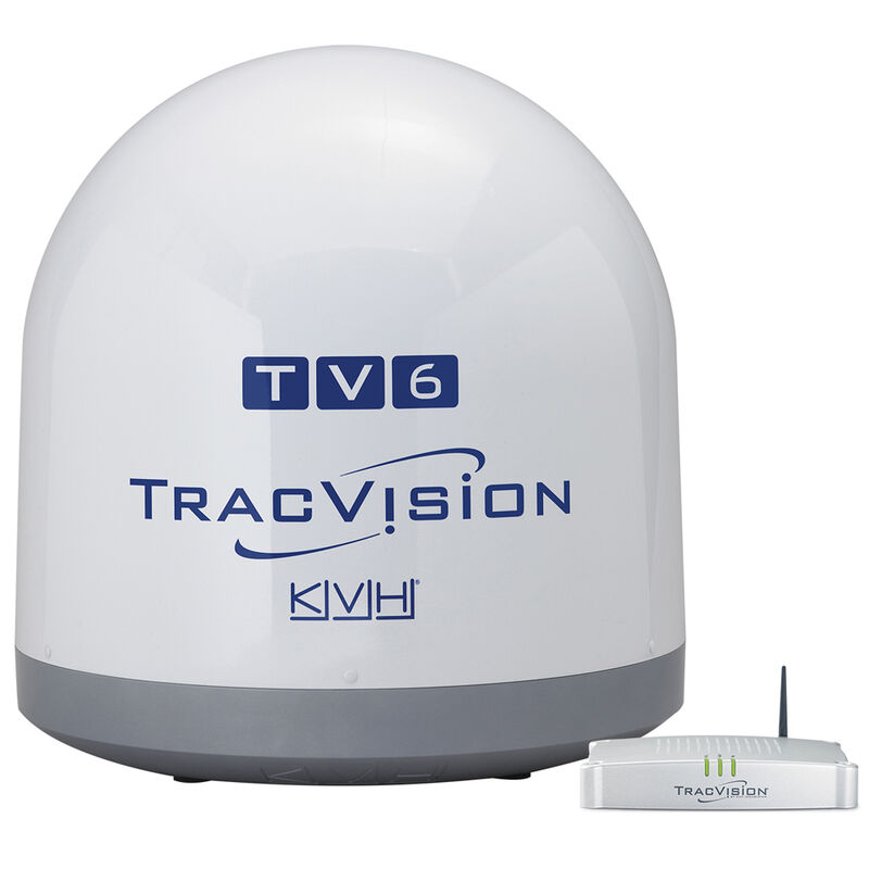 KVH TracVision TV6 Marine Satellite Television Antenna With Auto Skew And GPS image number 1