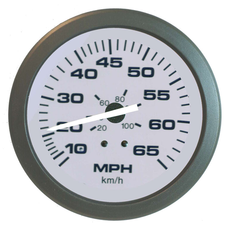 Sierra Driftwood 3" Speedometer, 65 MPH image number 1