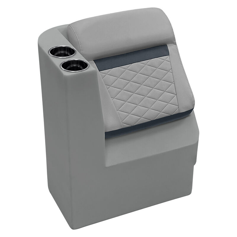 Wise Deluxe Pontoon Radius Lean-Back Lounge Seat, Left Side image number 1