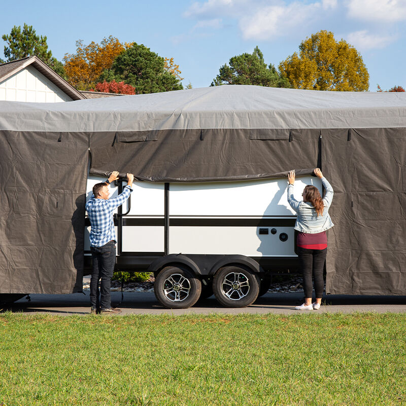 Camco Pro-Shield Travel Trailer RV Cover image number 7