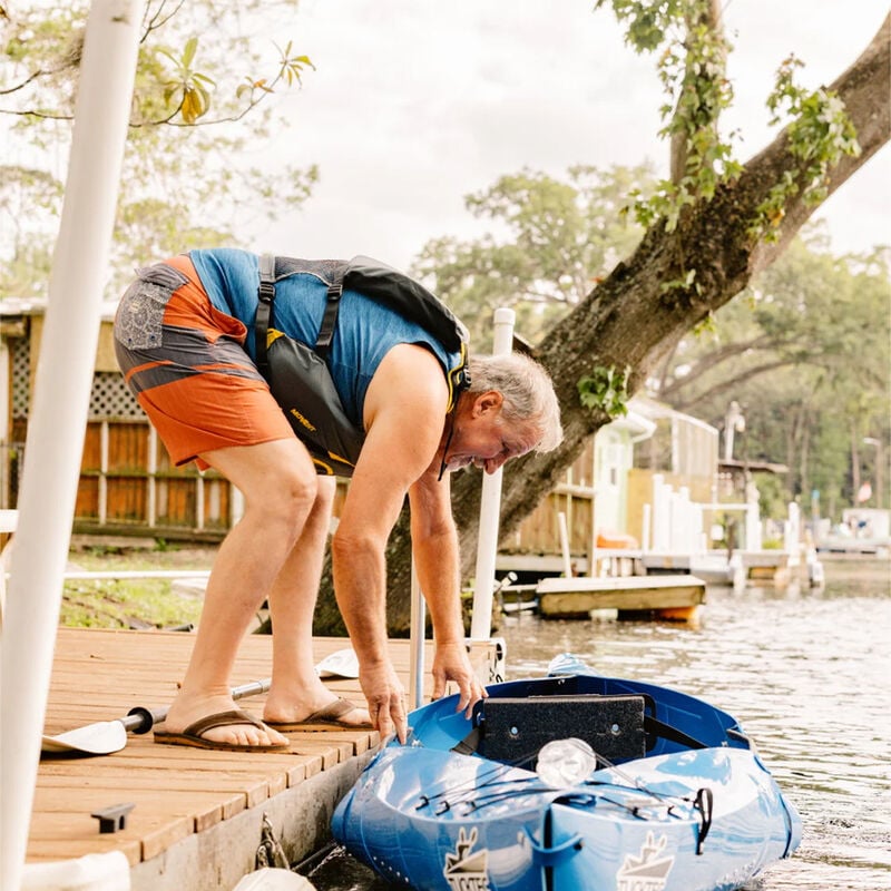  Tucktec 10FT PRO Plastic Folding Kayak in Pink image number 5
