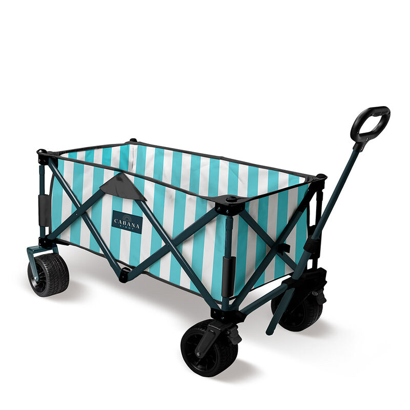 Cabana 8 Turquoise/Blue Folding Wagon 