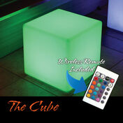 The Cube LED Illuminated Floating Cube