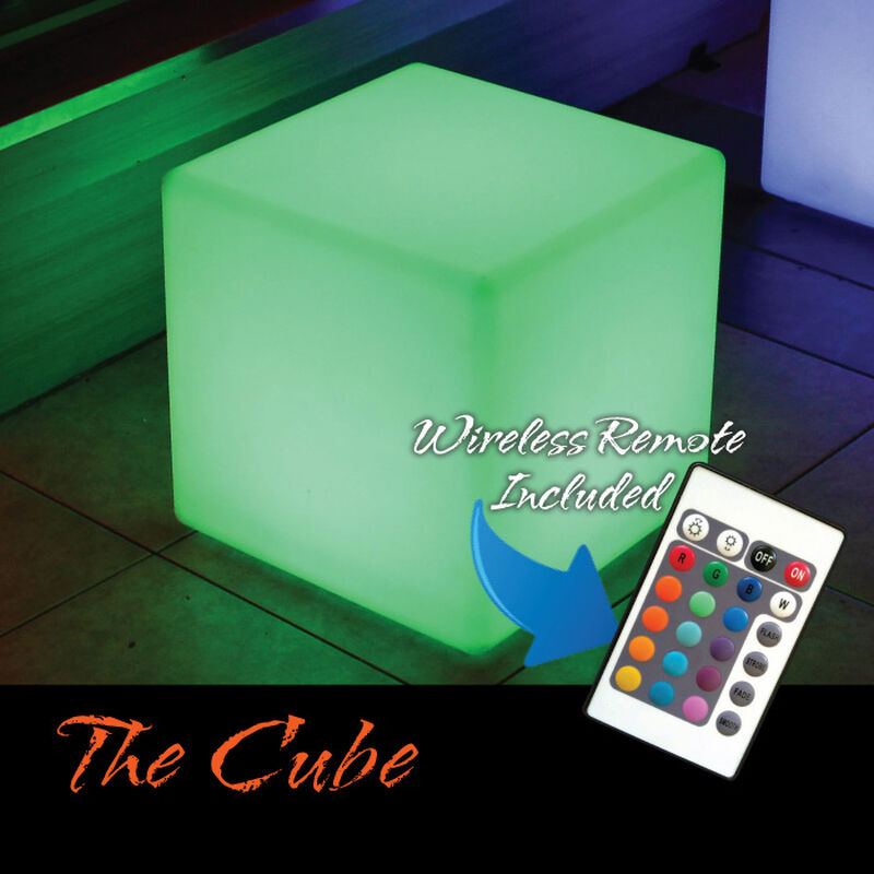 The Cube LED Illuminated Floating Cube image number 1