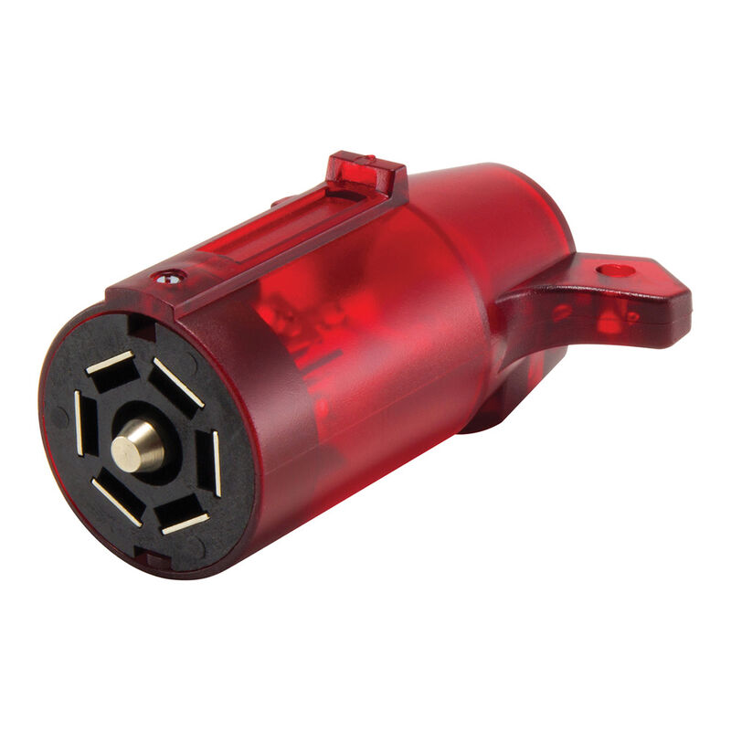 Husky Towing Nite-Glow 7-Way Blade Trailer End LED Connector image number 1