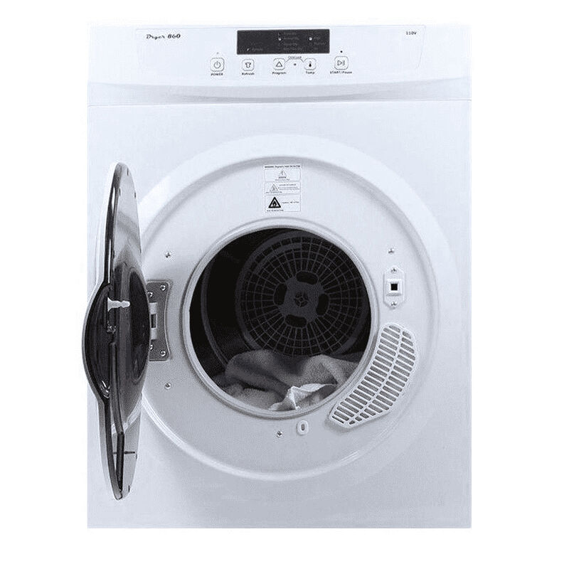 Pinnacle Appliances 3.5 ct.ft Front Load Dryer, White image number 2