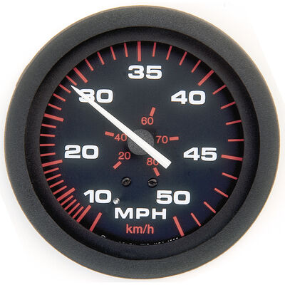 Sierra Amega 3" Speedometer, 50 MPH