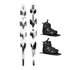 HO Sports Sabre Slalom Waterski with Double Stance 130 ATOP Boots