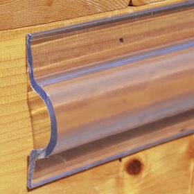 Taylor Made ClearVue Vinyl Dock Edging, Standard C-Shape