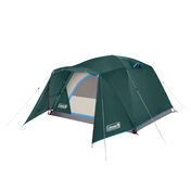 Coleman Skydome 4-Person Camping Tent with Full-Fly Vestibule, Evergreen