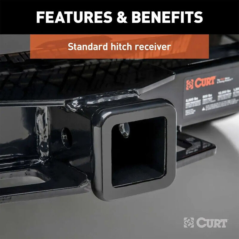 CURT 13654 Class 3 Trailer Hitch 2in Receiver&mdash;2026 Jeep Cherokee image number 4