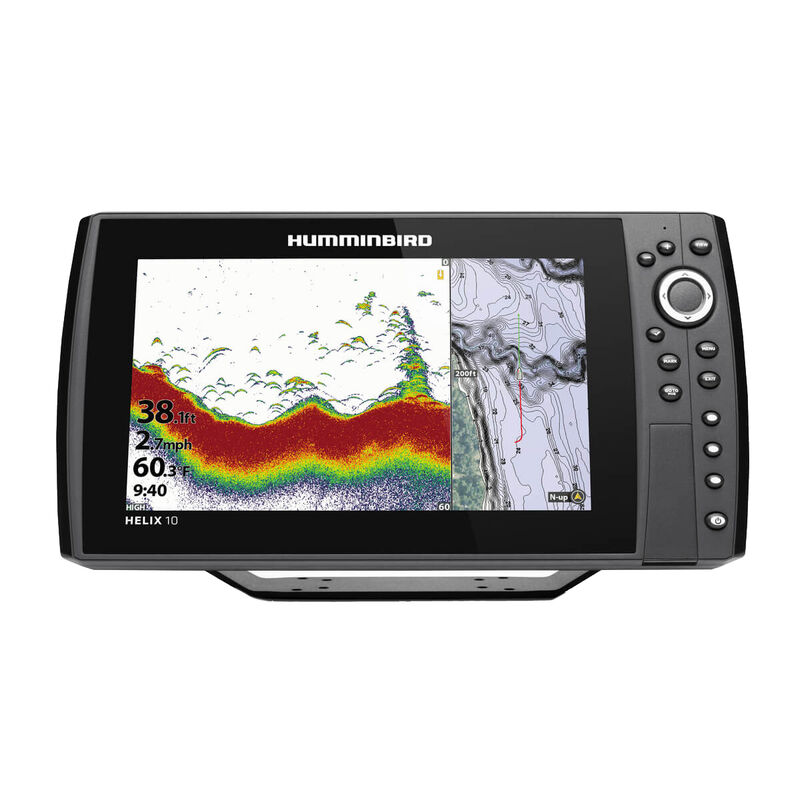 Humminbird Helix 10 CHIRP GPS G3N Fishfinder Chartplotter image number 1