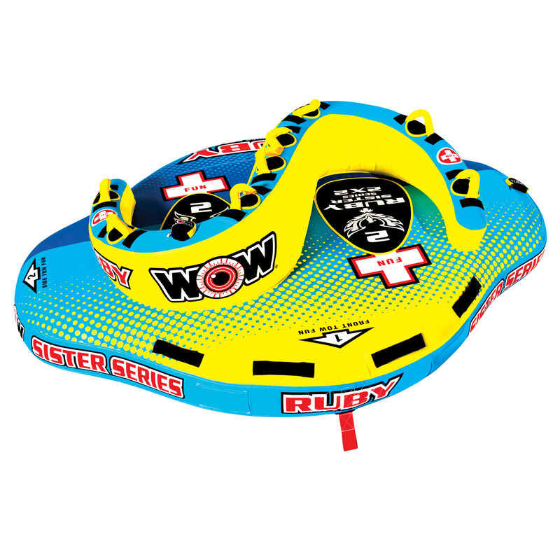 WOW Sister Ruby 2-Person Towable Tube image number 1