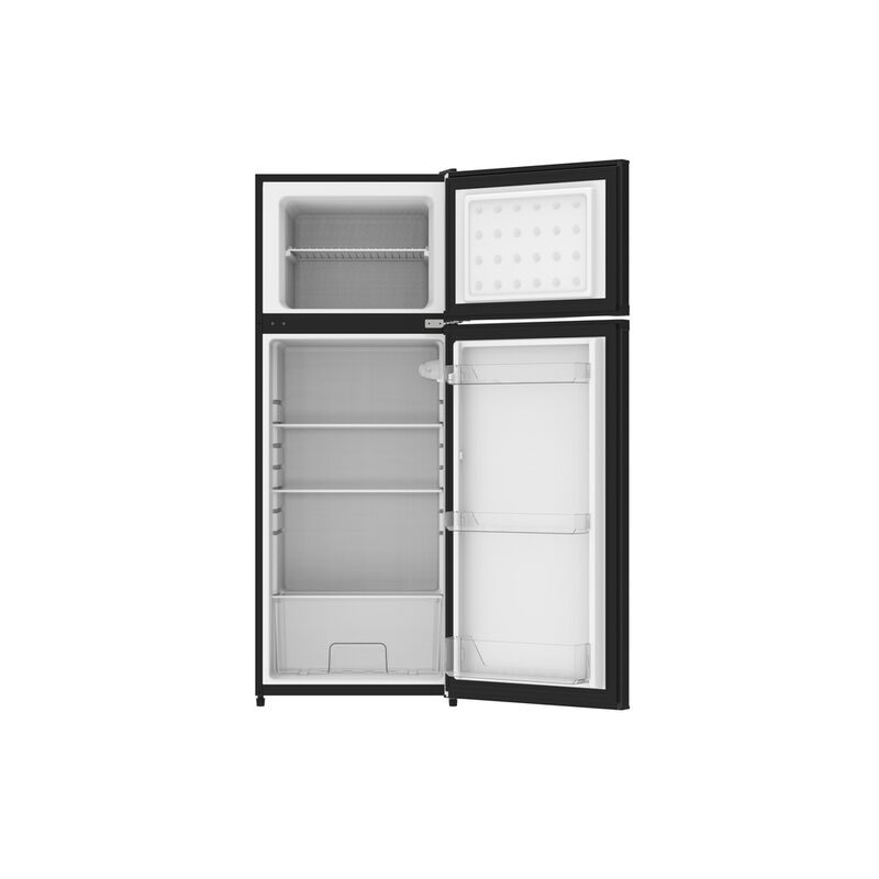 CONTOURE 8.0 Cu. Ft. RapidCold 12V Top-Freezer RV Refrigerator in Black image number 4