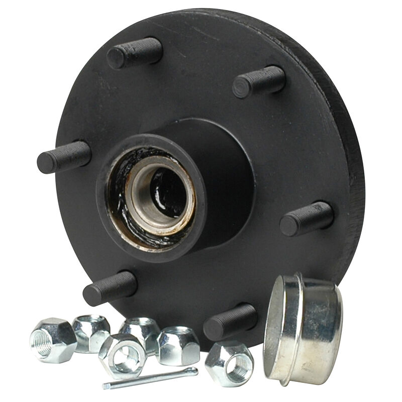 Smith 6-Stud Trailer Hub Kit With Tapered Spindle image number 1