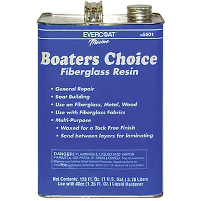 Boater's Choice Fiberglass Resin, Gallon