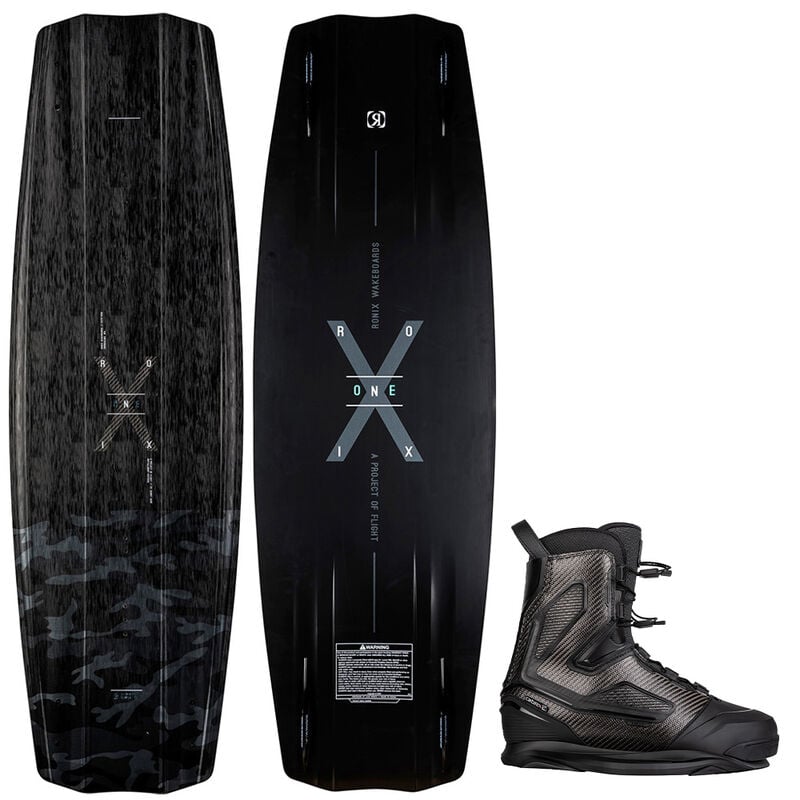 Ronix One Timebomb Wakeboard with Carbitex Intuition+ Boots image number 1