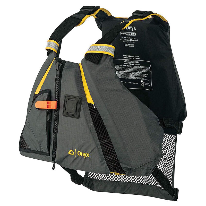 Onyx MoveVent Dynamic Life Vest - Yellow - XS/S image number 1