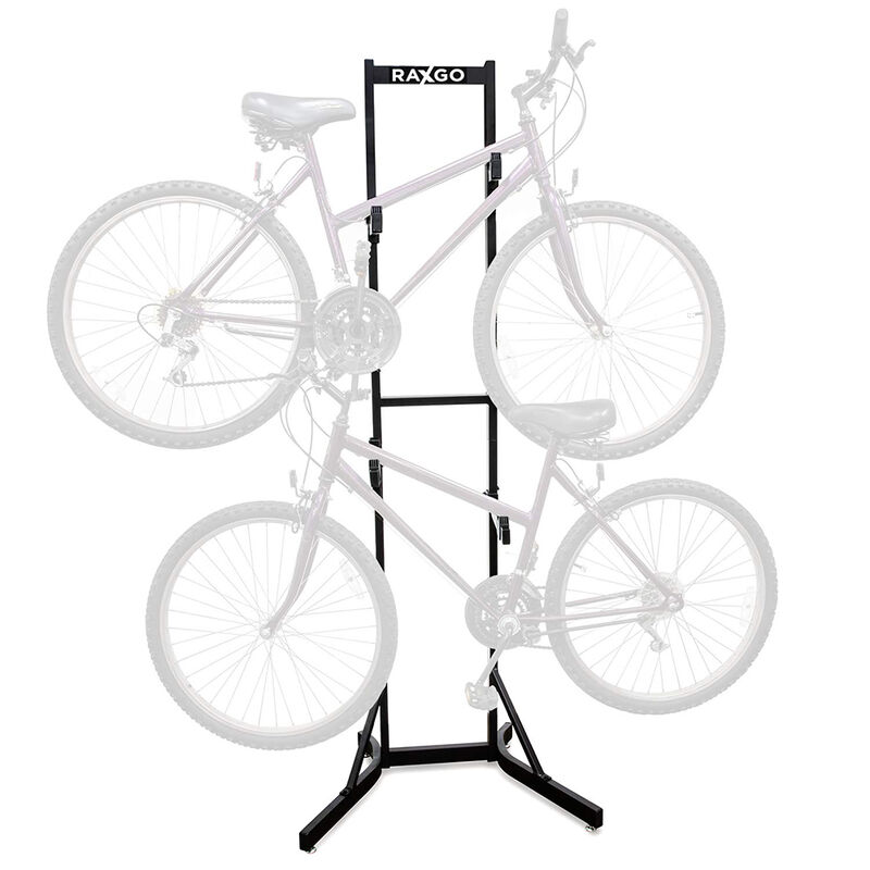 RaxGo Freestanding Bike Rack for 2 Bikes image number 1