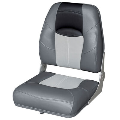 Wise Blast-Off Tour Series High-Back Folding Boat Seat