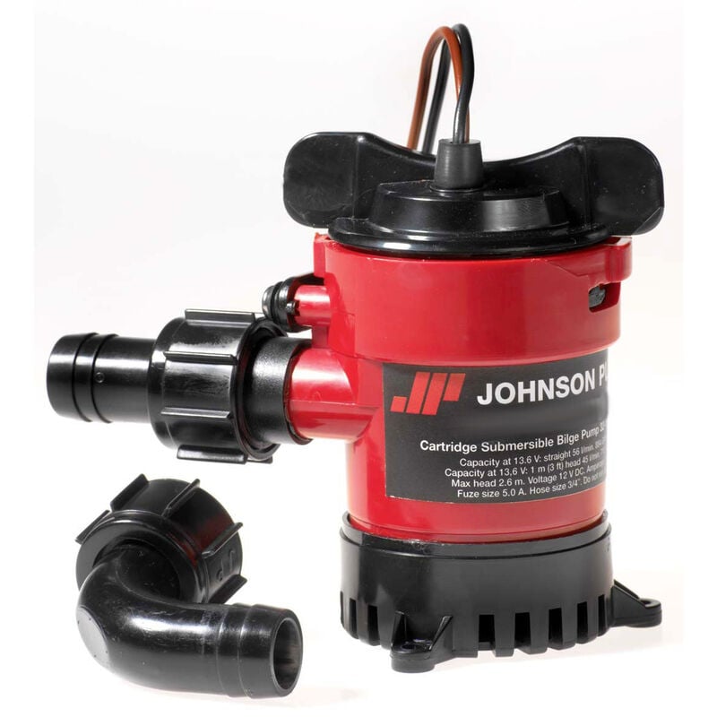 Johnson Cartridge Bilge Pump, 500 GPH image number 1