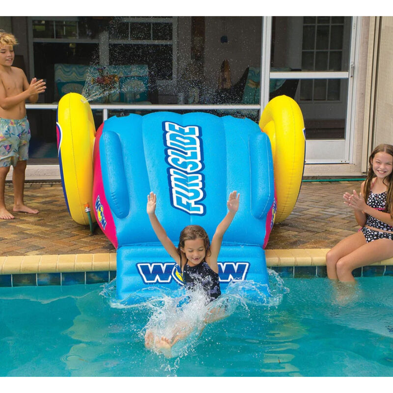 WOW Fun Slide Pool Slide with Sprinkler image number 4