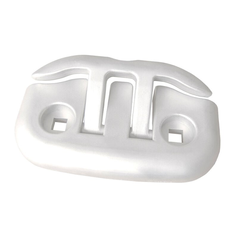 Dock Edge 6" Flip-Up Cleat, White image number 1