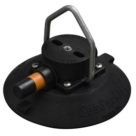 SeaSucker 6" Vacuum Mount with Stainless Steel Pointed D-Ring