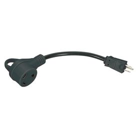15 Male to 30 Female Adapter, 8 1/2&rdquo;L Round Cord