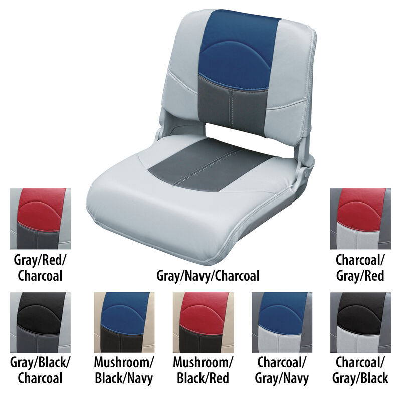 Wise Blast-Off Tour Series Folding Pro Style Boat Seat image number 6