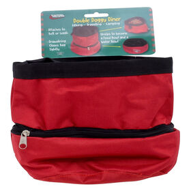 Valterra Double Doggy Diner with Two Zip-Apart Bowls