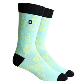 Richer Poorer Men's Luau Sock, California Collection