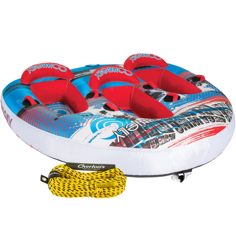 Connelly Mega Wing Deluxe 3-Person Towable Tube Package With Rope image number 1
