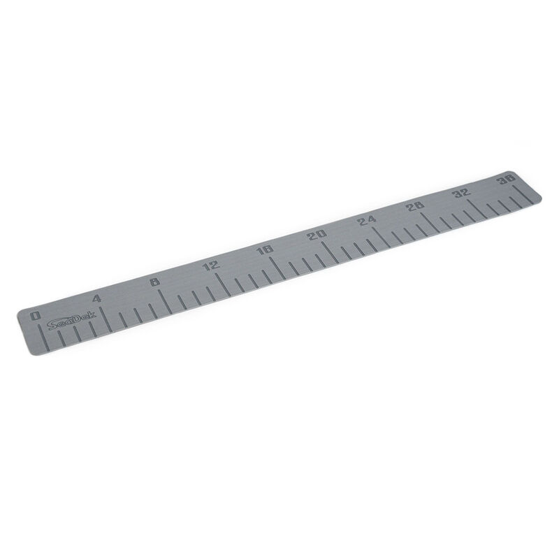 SeaDek 4" x 36" 3mm Fish Ruler w/Laser SD Logo - Storm Gray image number 2