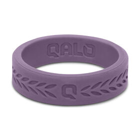 QALO Women's Lilac Laurel Q2X Silicone Ring