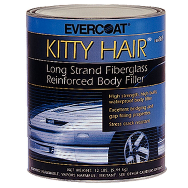 Evercoat Marine Kitty Hair Fiberglass Filler, Quart image number 1