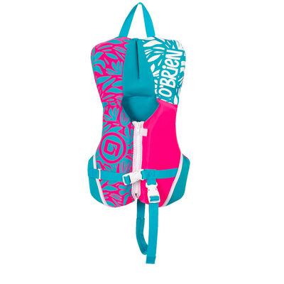 O'Brien Infant Life Jacket, Pink/Aqua