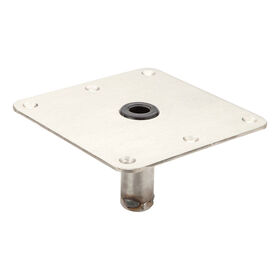 Attwood Swivl-Eze Lock-N-Pin Threaded Base Plate, 7" x 7"