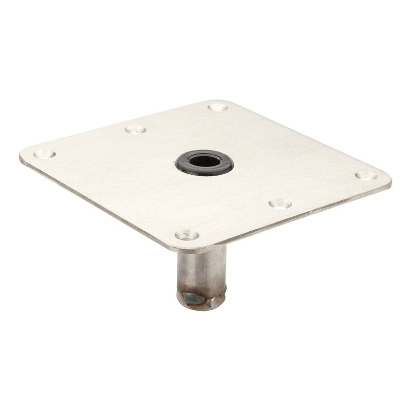 Attwood Swivl-Eze Lock-N-Pin Threaded Base Plate, 7" x 7" image number 1