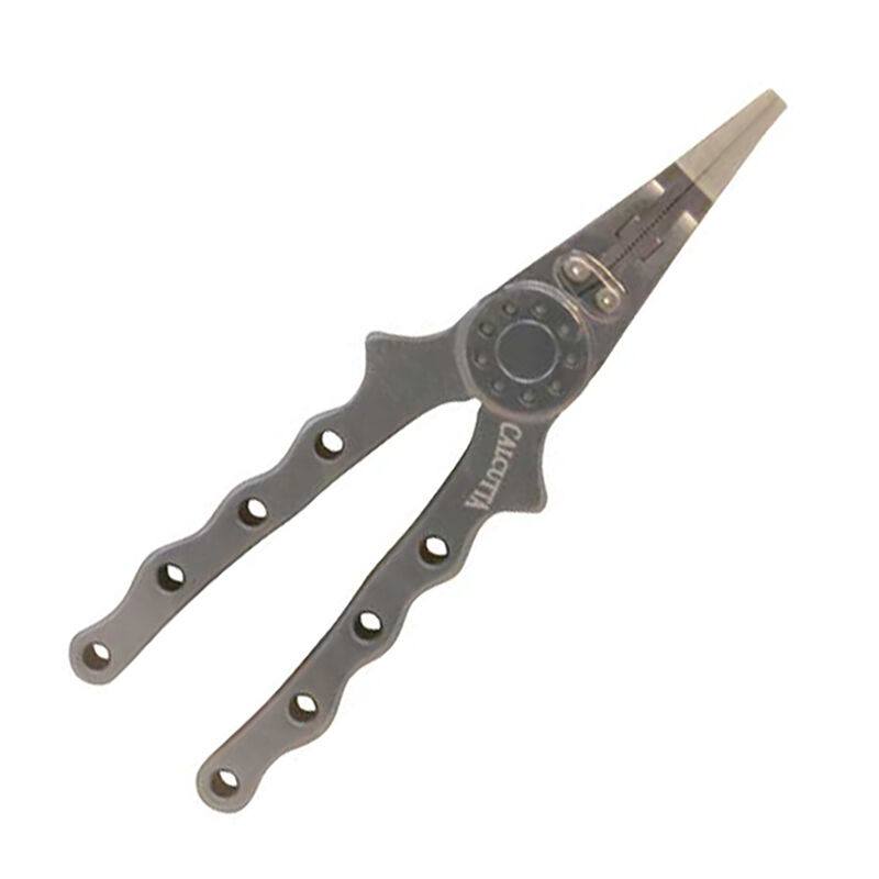Calcutta Aluminum Straight Jaw Pliers with Cutter image number 1