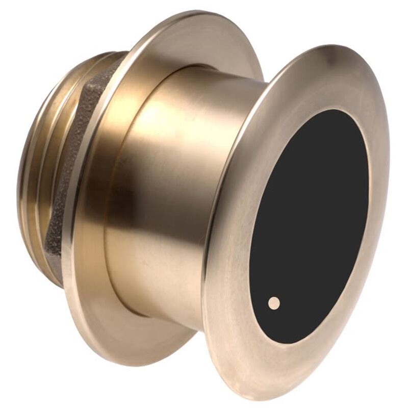 Garmin B164 20&deg; Tilted Element Bronze Thru-Hull Transducer image number 1