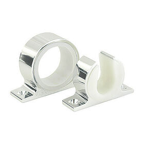 Lee's MC-70 Single Fishing Rod Holder Rack, Silver