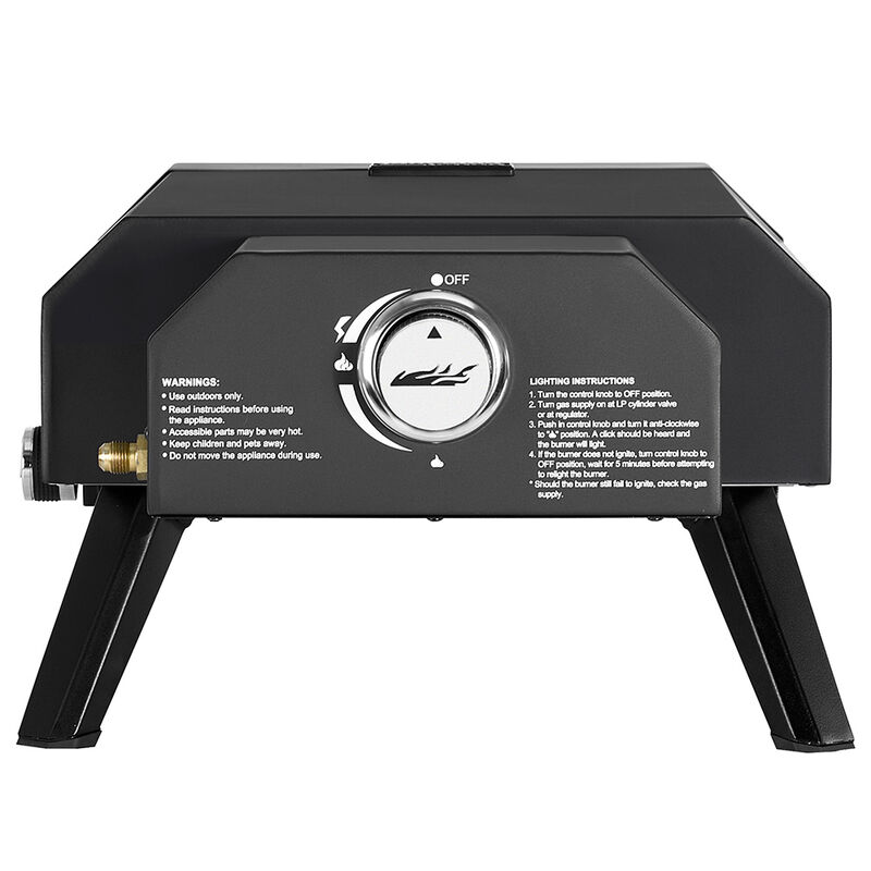 Royal Gourmet 13K BTU Portable Gas Pizza Oven w/ 13" Pizza Stone image number 7