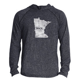 Points North Men's Minnesota ''Nice'' Long-Sleeve Hooded Tee