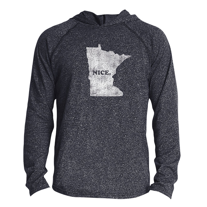 Points North Men's Minnesota ''Nice'' Long-Sleeve Hooded Tee image number 1