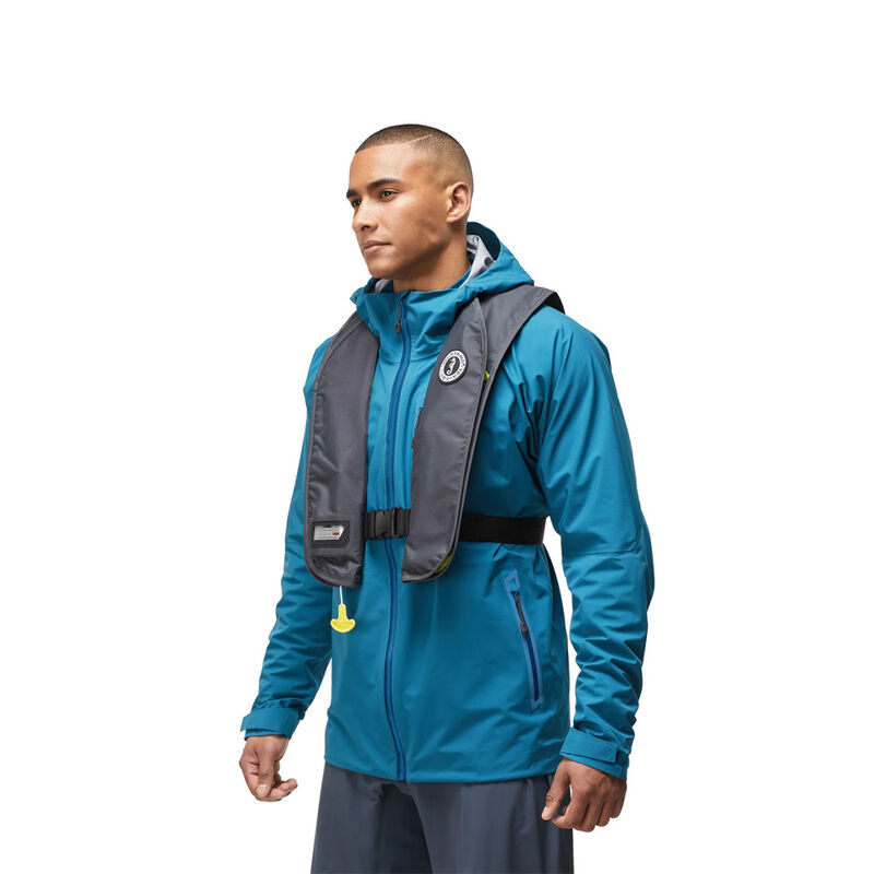 Mustang Survival MIT 100 Manual Inflatable PFD, Admiral Gray image number 3